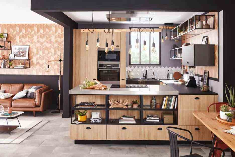 A Cube Effect Industrial Kitchen 