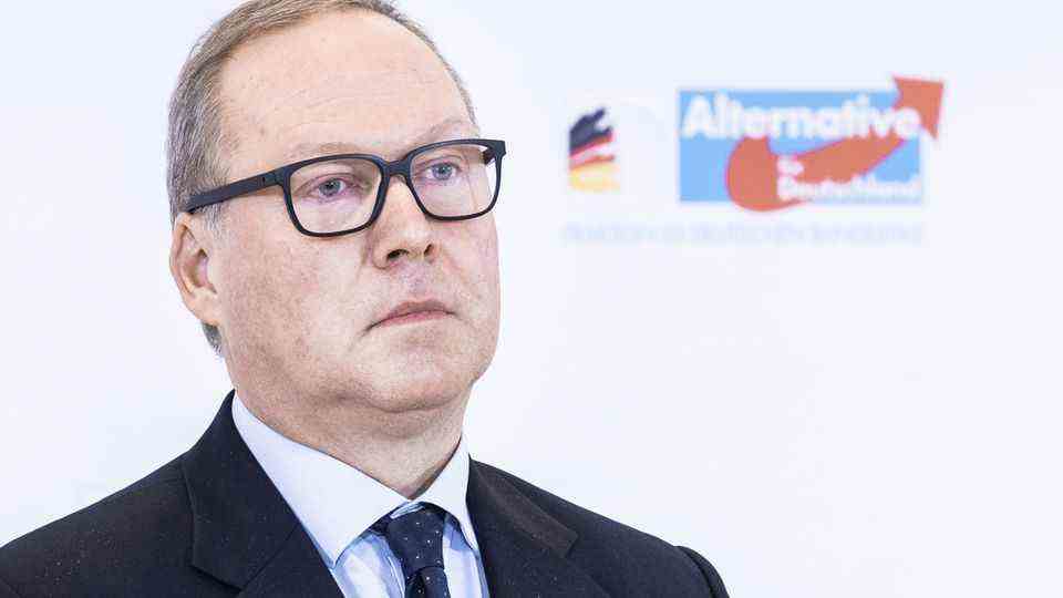 Max Otte, CDU member and head of the "Union of Values"is a candidate for the AfD for the office of Federal President