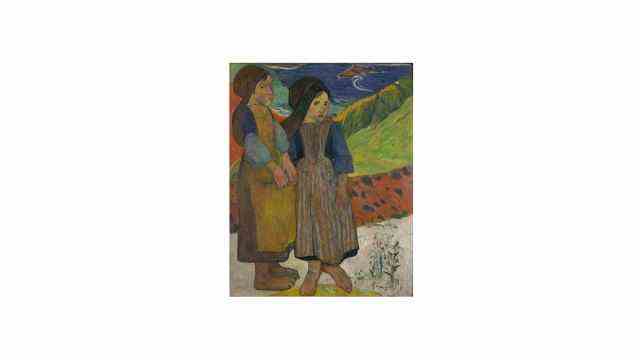 100 years Museum Folkwang: Gauguin: "Petite Bretonnes" (1889)