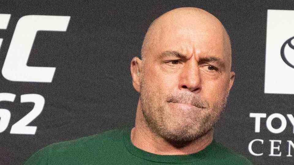 Podcaster Joe Rogan has to deal with allegations about past statements