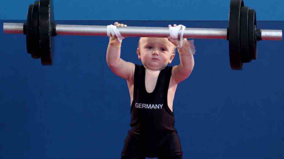 Olympia 2022: Sweet video goes viral – babies as Olympians