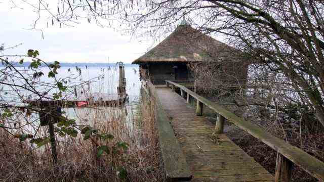 On Lake Starnberg: The petitioners estimate the cost of renovating the thatched boathouse at around EUR 500,000.