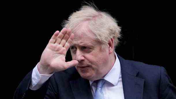 Boris Johnson: Der Premierminister steht wegen der "Partygate"-Affäre heftig unter Druck. (Quelle: dpa/Matt Dunham/AP)