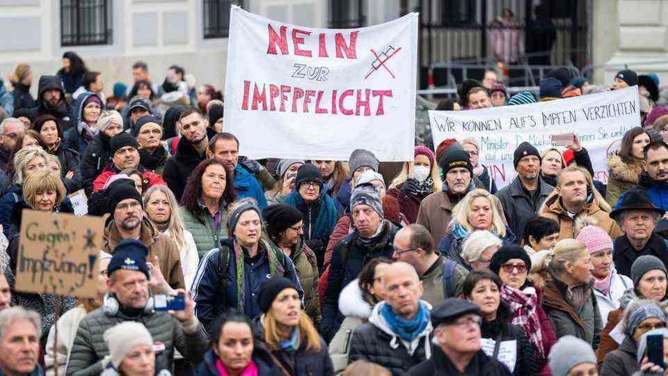 The Austrians are still against compulsory vaccination