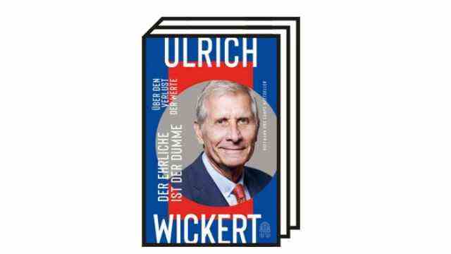 Favorites of the week: Ulrich Wickert: The honest one is always the stupid one - about the loss of values.  Hoffmann and Campe, Hamburg 2022. 288 pages, 24 euros.