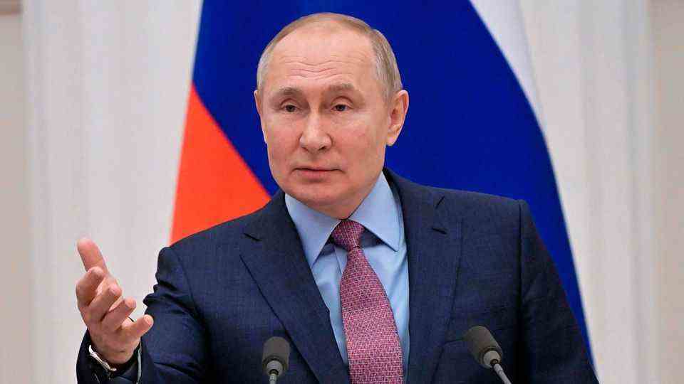 Wladimir Putin erkennt die Unabhängigkeit der sogenannten Republiken Donezk und Lugansk