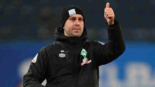 Nordderby HSV against Werder: Has calmed down: Werder coach Ole Werner.