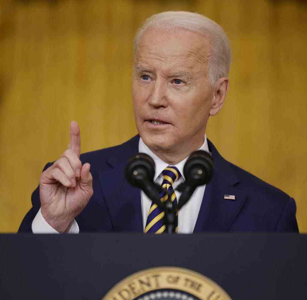 Shying from hitting the heart of Russia's economy when he could: US President Joe Biden