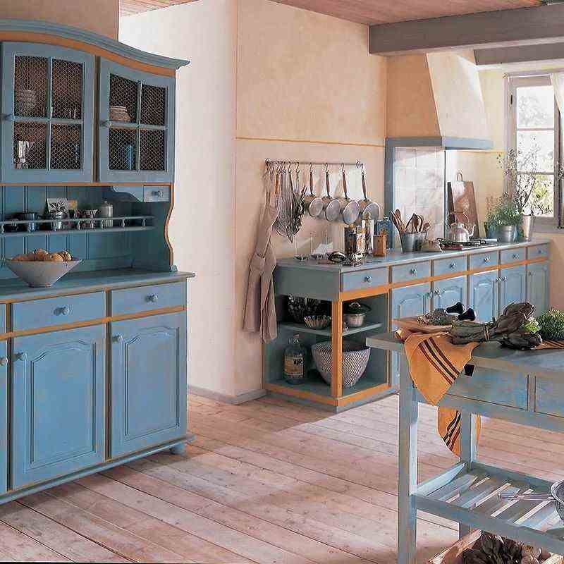 A Patina To Give Colors To The Kitchen 