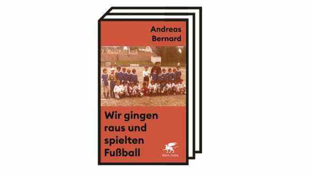 Andreas Bernard's book "We went out and played soccer": Andreas Bernard: We went out and played soccer.  Klett-Cotta, Stuttgart 2021. 160 pages, 20 euros.