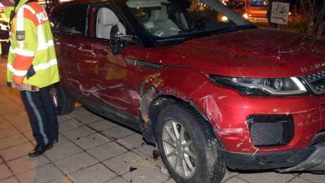 Ottobrunn: The crash left clear traces on the vehicle of the 18-year-old who caused it.