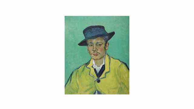100 years Museum Folkwang: Vincent van Gogh: "Portrait of Armand Roulin" (1888).
