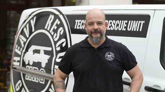 Disaster Operations: Irakli West, Head of Heavy Rescue.