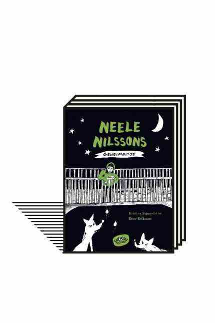 Young adult book: Kristina Sigunsdotter: Neele Nilsson's secrets.  Illustrated by Ester Eriksson.  Translated from the Swedish by Franziska Hüther.  Woow Books, 2022. 108 pages.  12 euros.
