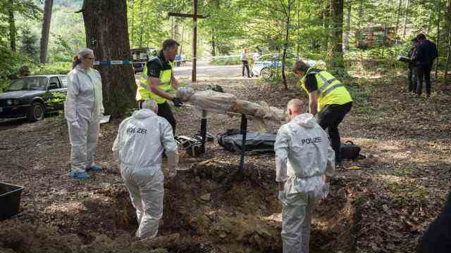 Crime scene from Dortmund: In the funeral forest is someone who did not go there voluntarily.