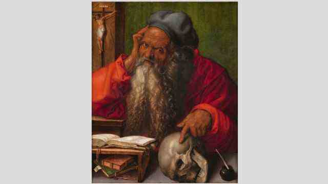 Dürer exhibition in London: Dirt under the nail: Albrecht Dürer "Saint Jerome" (1521).
