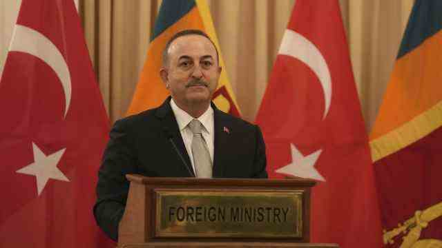 Turkey: "Turkey can stop the passage of warships through the straits": Turkish Foreign Minister Mevlüt Çavuşoğlu.