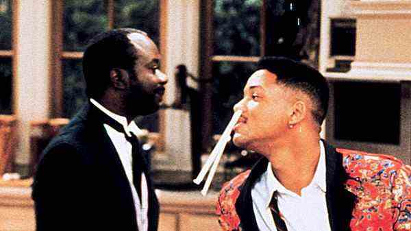 series "Bel Air" on Sky: Serious topics projected against all slapstick: Will Smith (right) and Joe Marcell as Butler Geoffrey in the original.