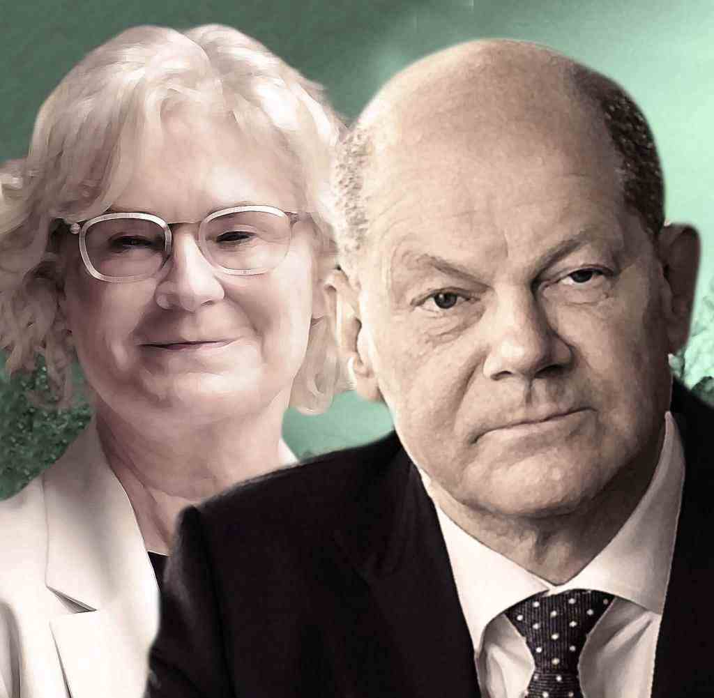 Verteidigungsministerin Christine Lambrecht und Kanzler Olaf Scholz (beide SPD) wissen um die Misere der Bundeswehr