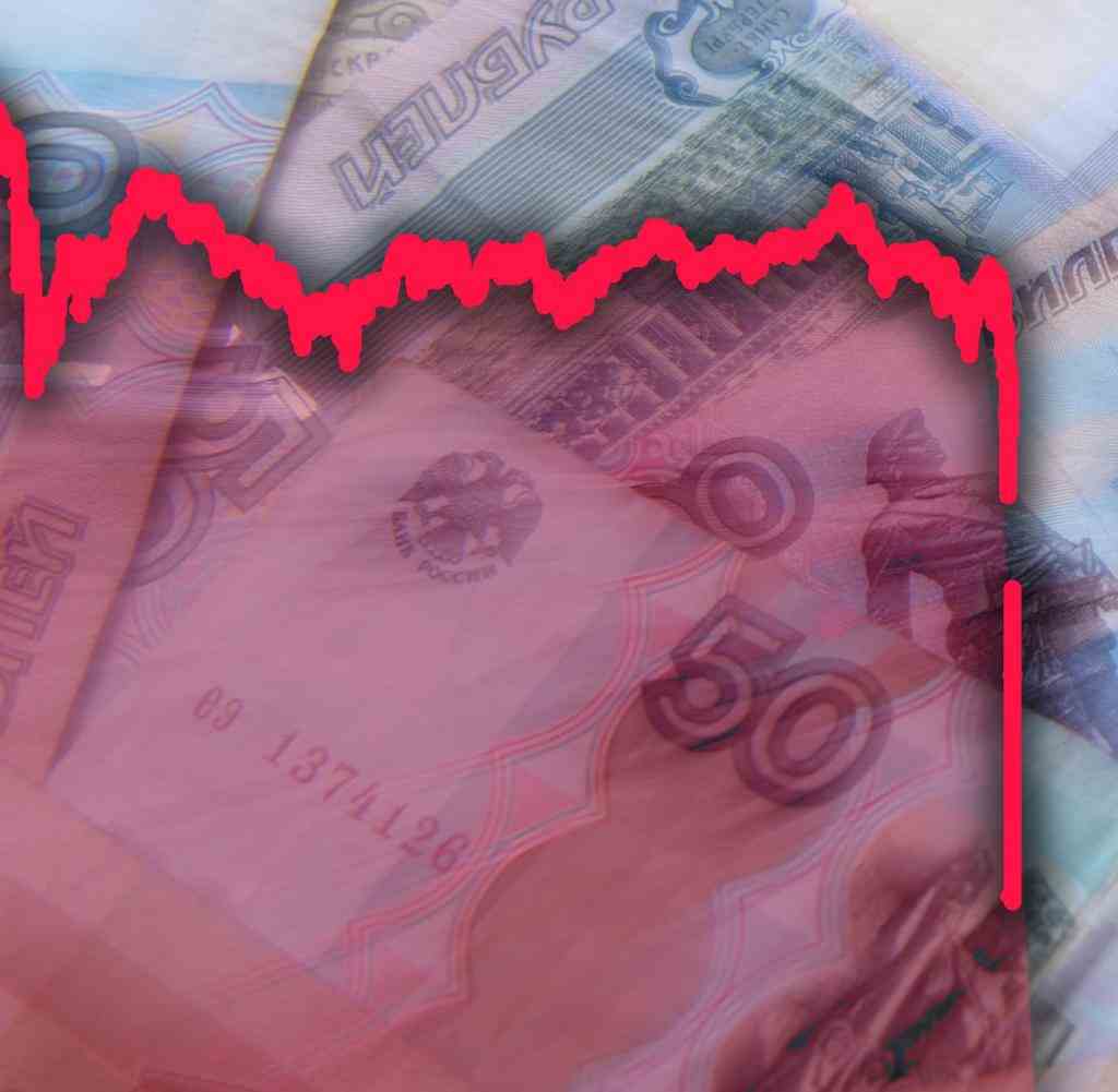 The value of the ruble has fallen dramatically.  Compared to the dollar, it was weaker than ever