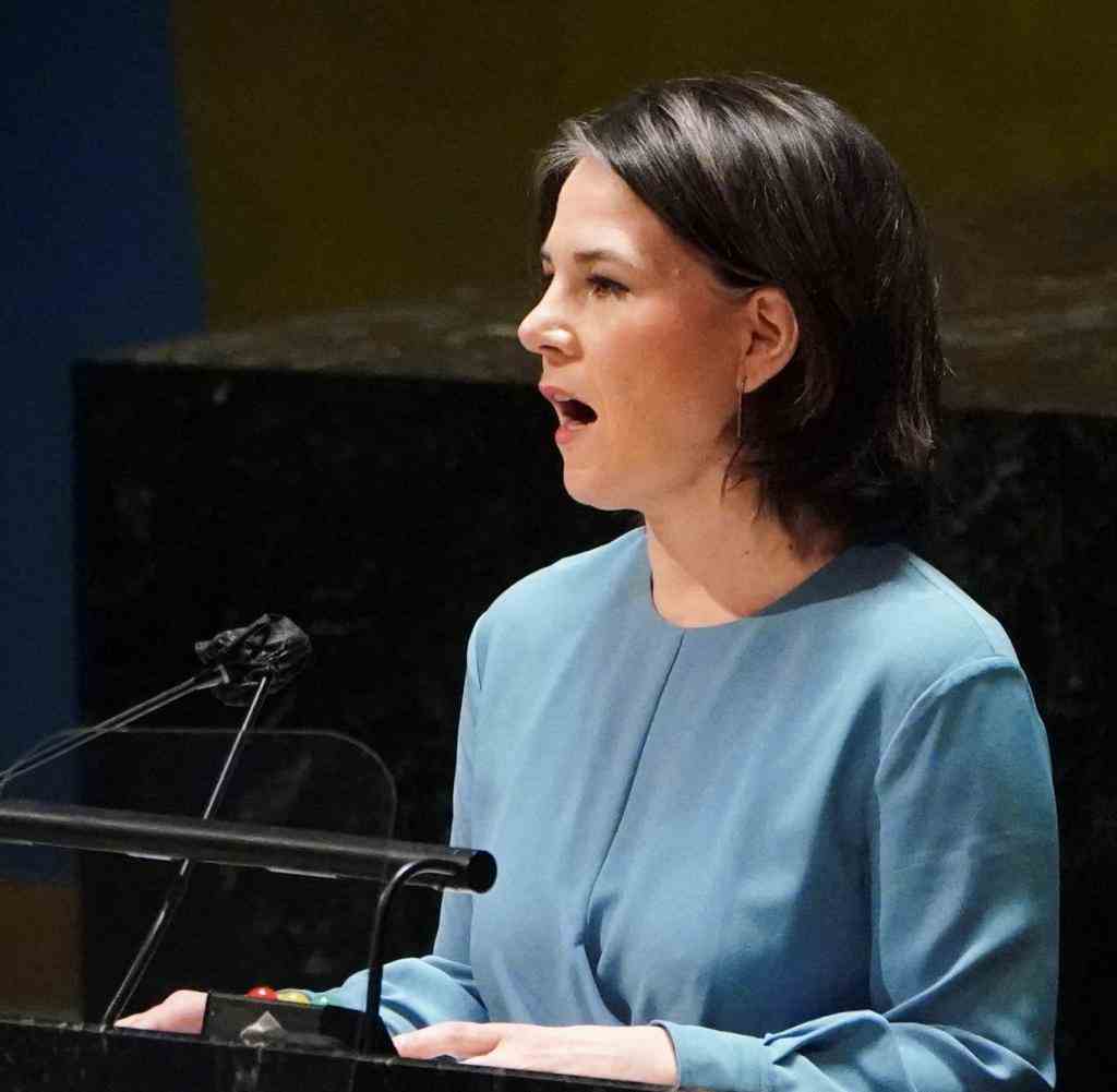 Außenministerin Annalena Baerbock vor der UN-Generalversammlung in New York – „Eine Abstimmung über die Zukunft unserer Kinder“