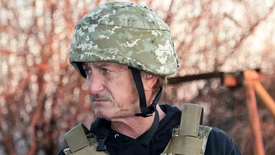 Sean Penn in Ukraine