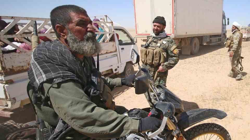 In April, Abu Tahseen was seen fighting for Mosul.