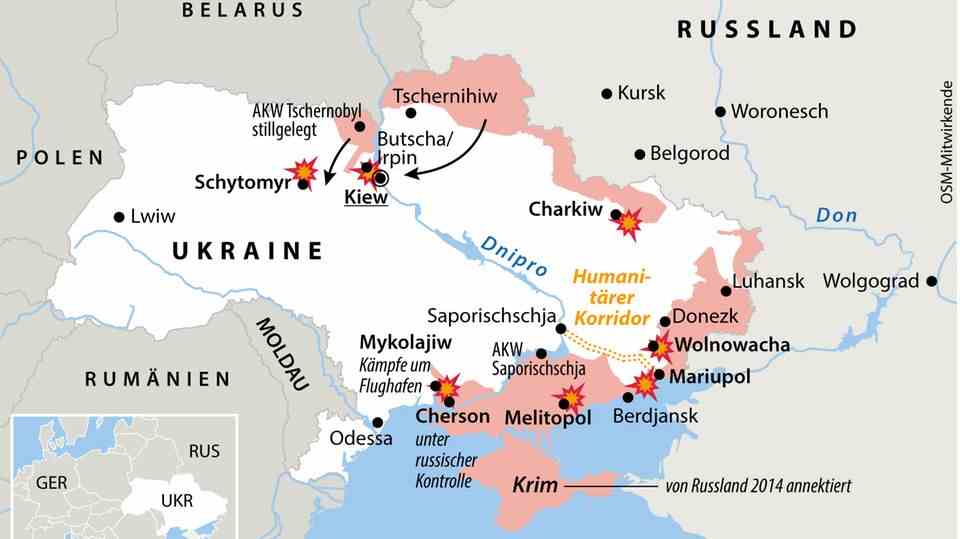 Russia attacks Ukraine
