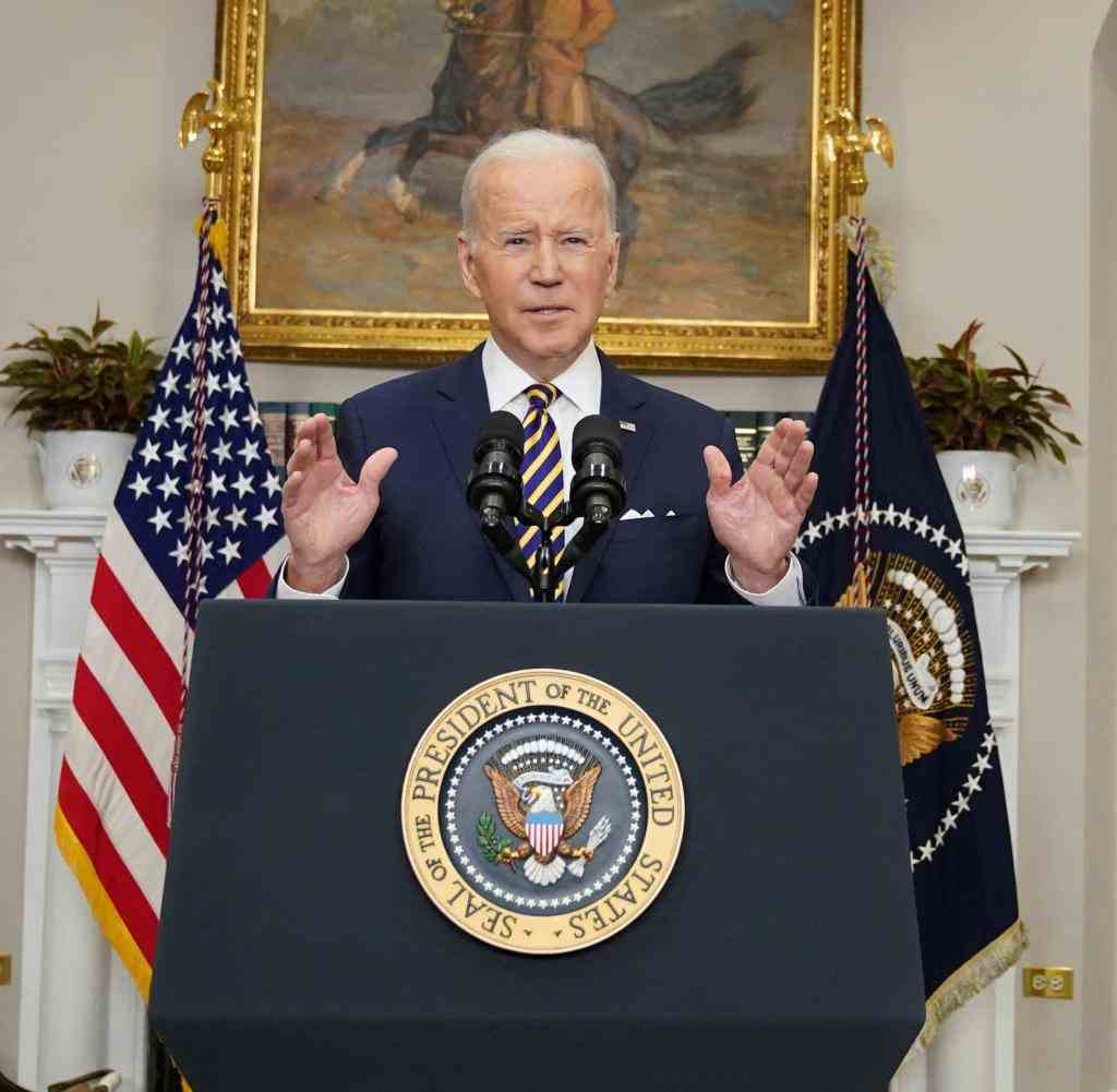 US-Präsident Joe Biden will den Druck auf den russischen Präsidenten Wladimir Putin und seine „Kriegsmaschinerie“ erhöhen