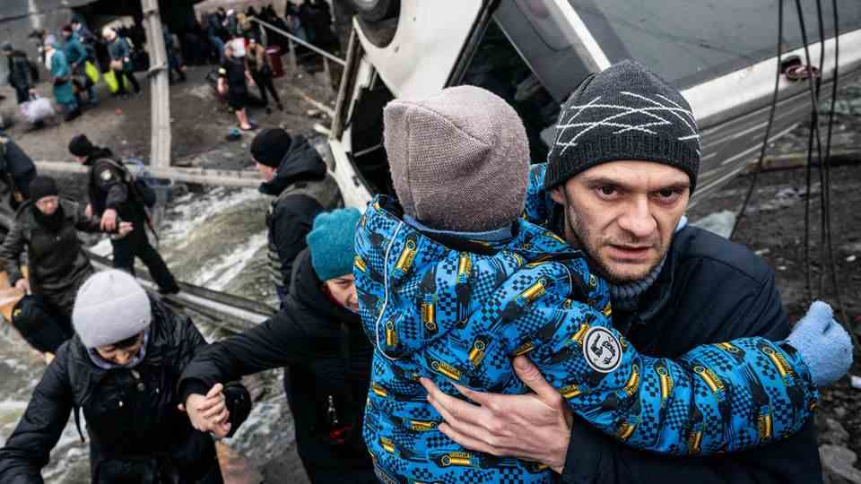 War in Ukraine: Evacuation from five major cities has begun