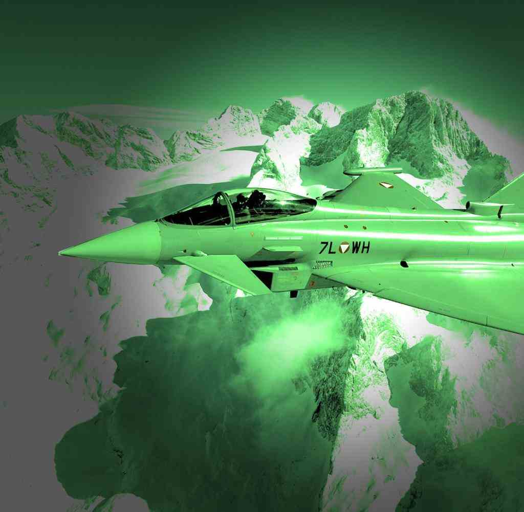The EADS Eurofighter in action in Austria – the allegation of bribery could not be substantiated