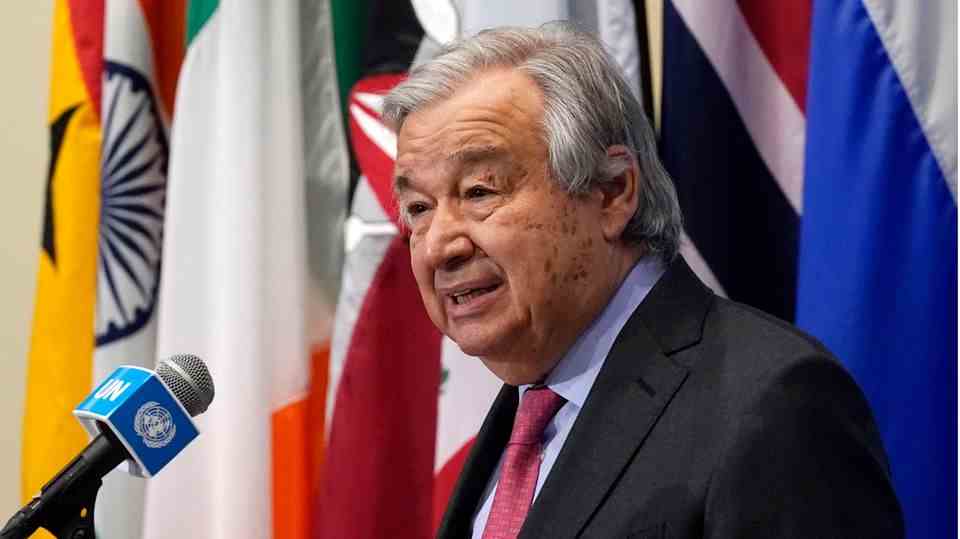 Had recently ruled out the possibility of a nuclear war: UN Secretary General António Guterres