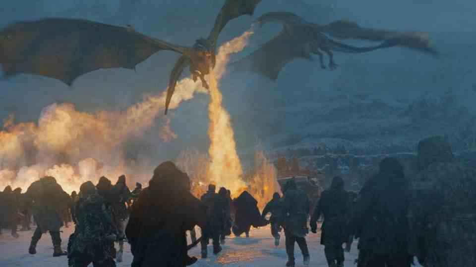 Already in "game of Thrones" Dragons played an important role