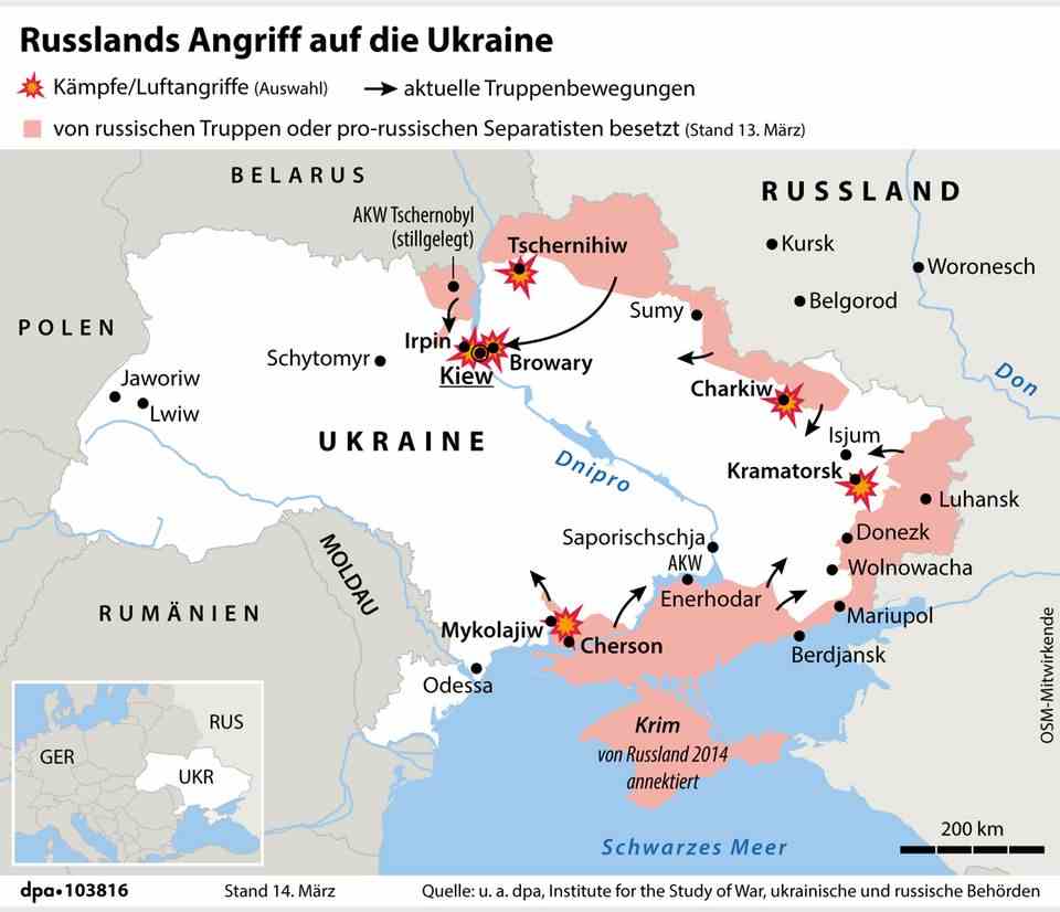 Ukraine Russia attacks