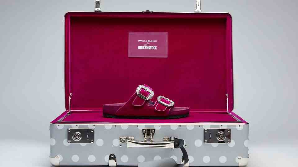 Shoe box from the Manolo Blahnik collection for Birkenstock