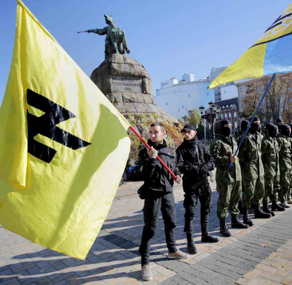 Das ultranationalistische Asow-Regiment 2014 in der Ukraine