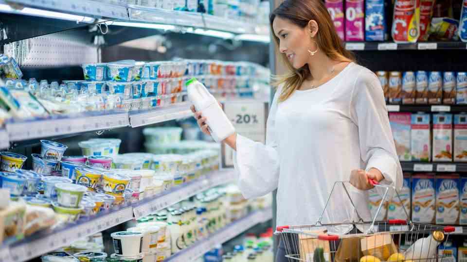 According to an evaluation by the shopping list app Bring, milk is the most common item on the shopping list.  Eggs, tomatoes and peppers follow in the hit list of the most popular products.
