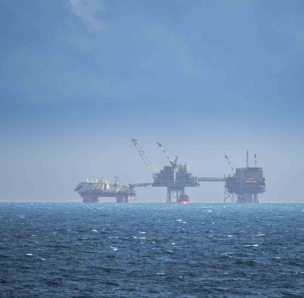 The largest German gas deposits lie dormant under the North Sea
