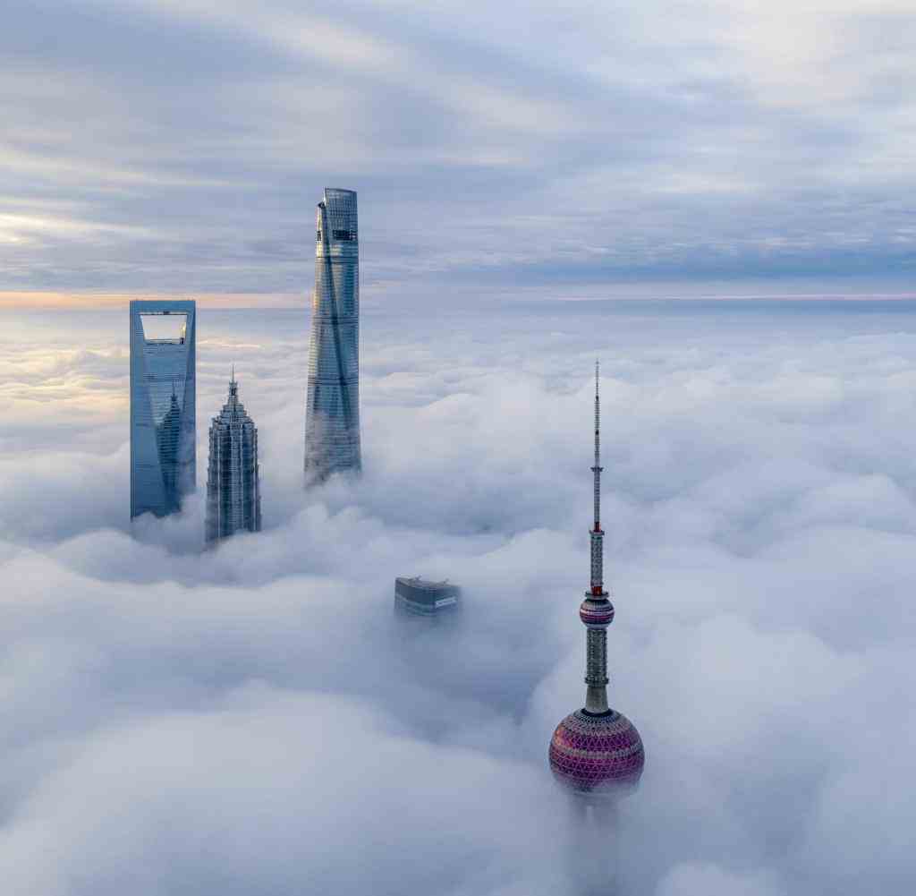 Skyline von Shanghai in Wolken: China ist für viele Investoren zum intransparenten Risiko geworden