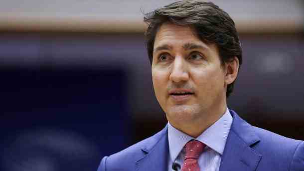 Justin Trudeau: Der kanadische Premierminister wirbt für mehr Sanktionen. (Quelle: Reuters/Johanna Geron)