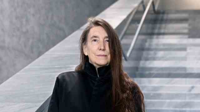 Art: The curator and artist Jenny Holzer in the Kunstmuseum Basel.