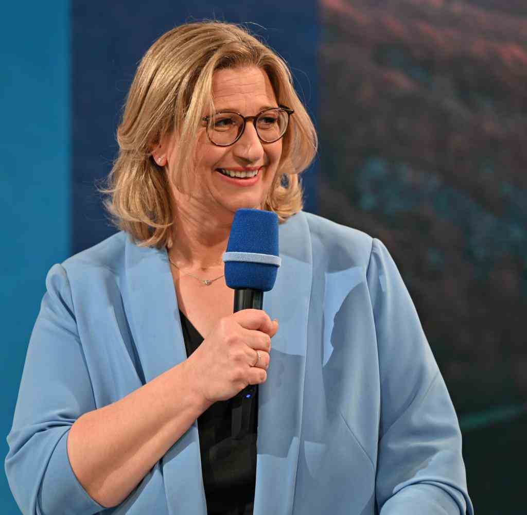Sieht im Saarland eine "deutliche Mehrheit" für ihre Partei: Anke Rehlinger