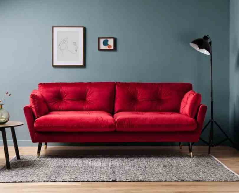 Red sofa 