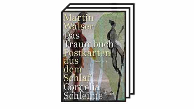 Martin Walser: "The dream book": Martin Walser, Cornelia slime: The dream book.  Postcards from sleep.  Rowohlt, Hamburg 2022. 144 pages, 24 euros.