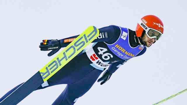Winter sports: In between even leaders in Oslo: ski jumper Markus Eisenbichler.