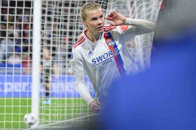 Ada Hegerberg's goal, after a mixed first half hour of play, had the merit of unlocking the Lyon group, Thursday against Juve.