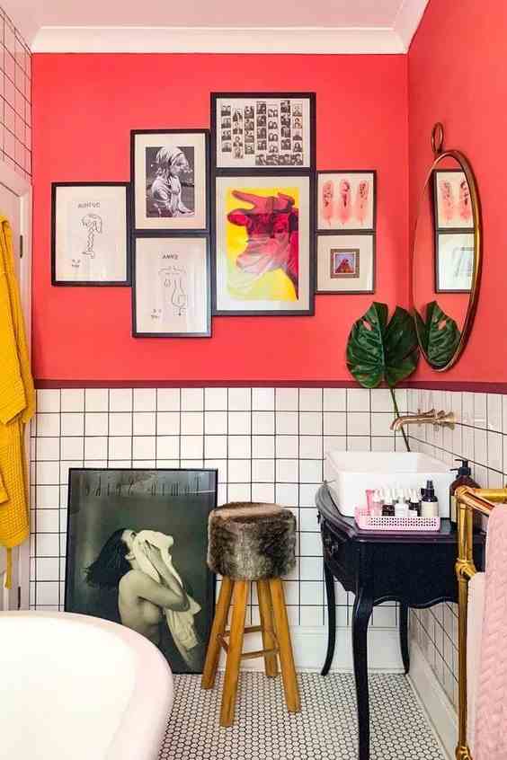A Vibrant Color For A Small Room Of Character 