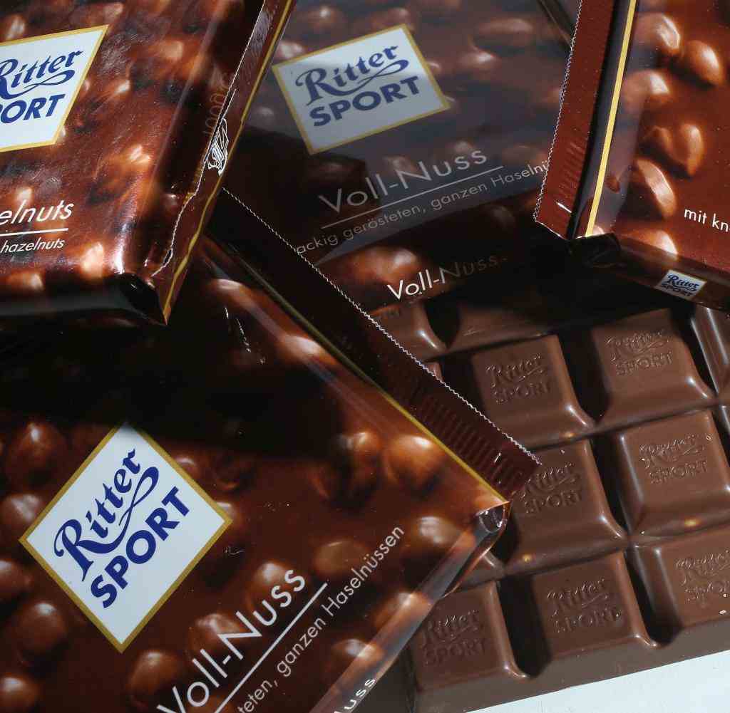 Die Schokolade des süddeutschen Unternehmens Ritter Sport ist international beliebt