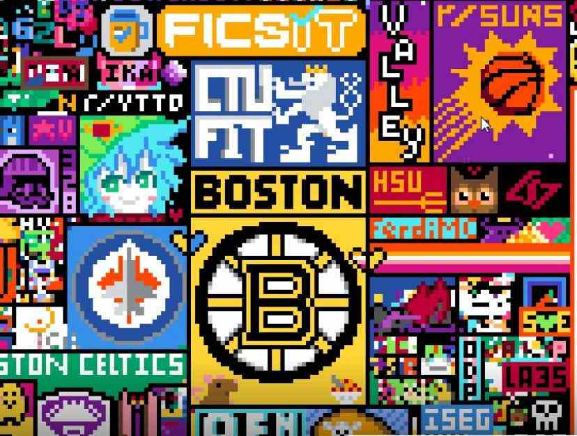 Boston Bruins and Phoenix Suns fans also got involved.  (DR)