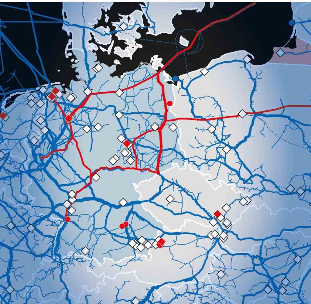Europas Gas-Pipeline-Netzwerk ist viel komplexer als die meisten auch nur ahnen